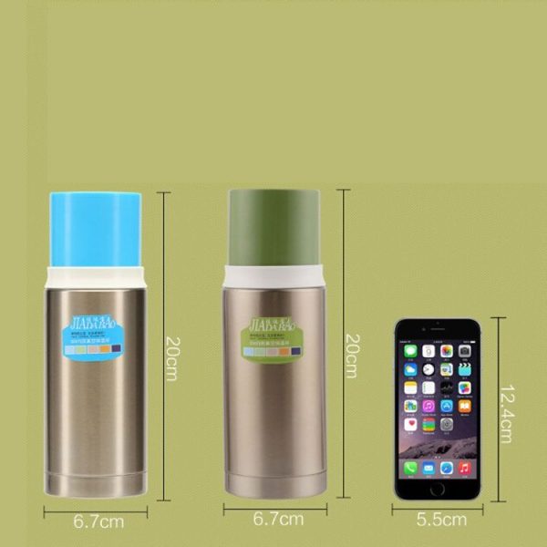 Portable Car Student Child Business Tea Insulation Cold Stainless Steel Vacuum Flask, Capacity: 300-400ml - Image 6
