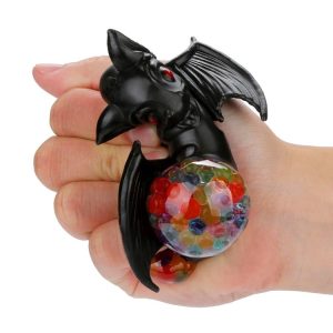3 PCS SqueezableToy Stress Relief Bat Toy Soft And Flexible Slow Rising