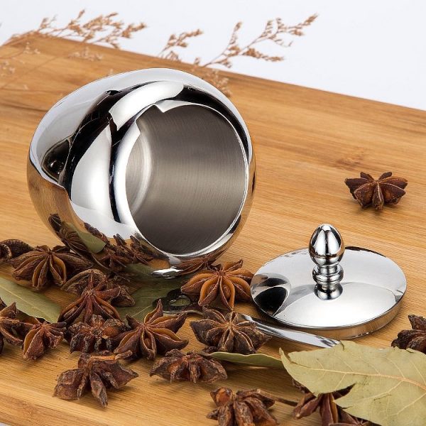 Stainless Steel Seasoning Tank 304 Seasoning Box Creative Flavoring Jar Gift - Image 5