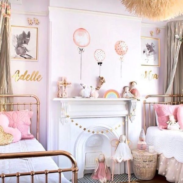 Children Room Balloon Flamingo Cartoon Wall Stickers Kindergarten Early Education Center Decoration Painting (Balloon) - Image 5