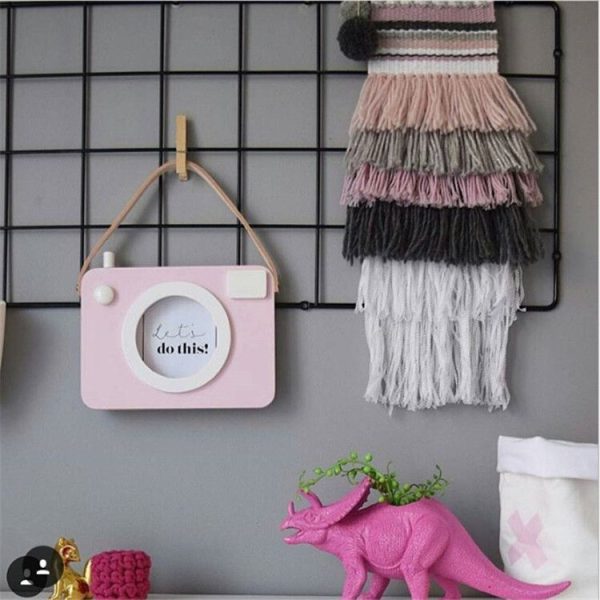 ChildrenRoom Design Camera Photo Frame Decoration Wall Hanging Photo Props (Gouache) - Image 4