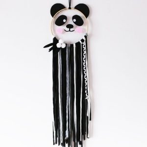 Cute Children Room Bedroom Panda Wind Chime Pendant Decoration (Girl)