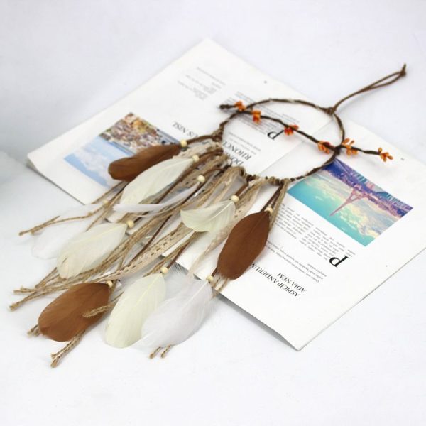 Creative shoots Hand-woven Crafts Dream catcher Home Car Wall Hanging Decoration - Image 4
