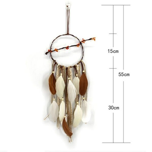 Creative shoots Hand-woven Crafts Dream catcher Home Car Wall Hanging Decoration - Image 6
