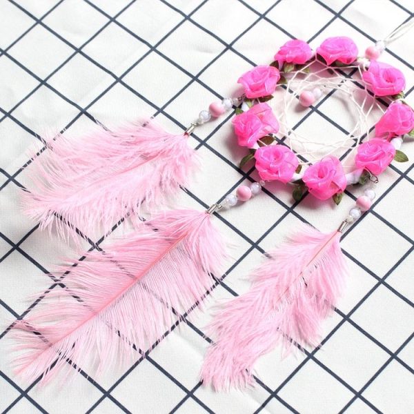 Creative Hand-woven Crafts Fairy Dream catcher Home Car Wall Hanging Decoration - Image 2