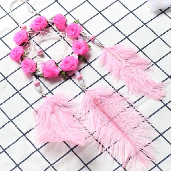 Creative Hand-woven Crafts Fairy Dream catcher Home Car Wall Hanging Decoration - Image 3