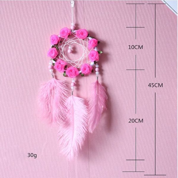Creative Hand-woven Crafts Fairy Dream catcher Home Car Wall Hanging Decoration - Image 5