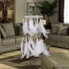 Creative Feather Lantern Shaped Dream Catcher Home Decoration Pendant