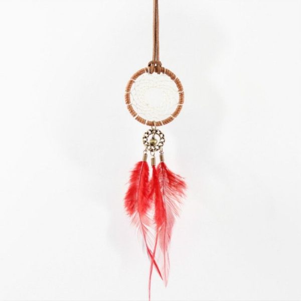 Feather Necklace Indian Style Dream Catcher - Image 5