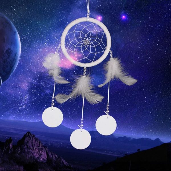 Single Ring Feather Dream Catcher Home Decoration - Image 2