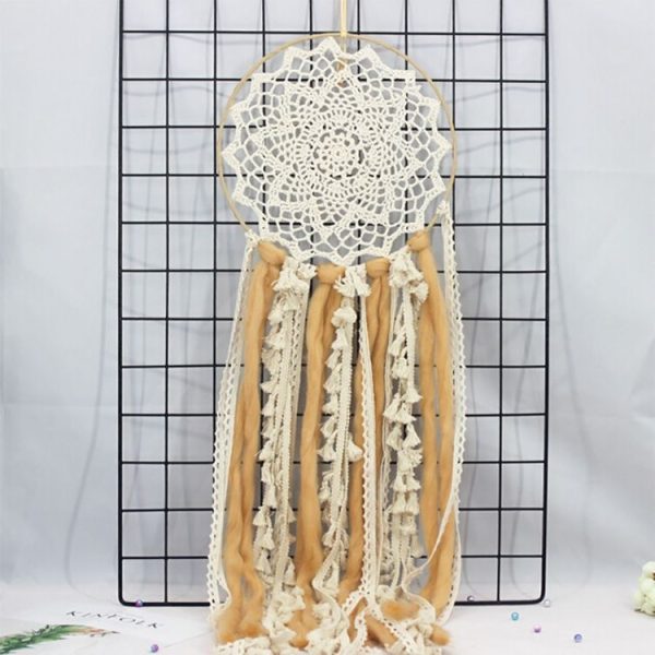 2 PCS Creative Lace Hand-woven Crafts Dream Catcher Home Car Wall Hanging Decoration - Image 5