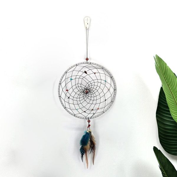 Single Ring Gravel Feather Dreamcatcher Home Decoration - Image 2