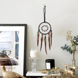 Creative Lace Hand-woven Crafts Dream Catcher Home Car Wall Hanging Decoration