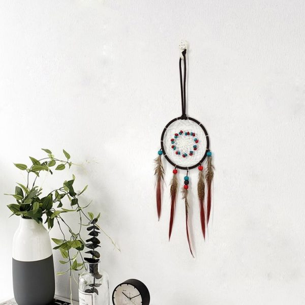 Creative Lace Hand-woven Crafts Dream Catcher Home Car Wall Hanging Decoration - Image 2