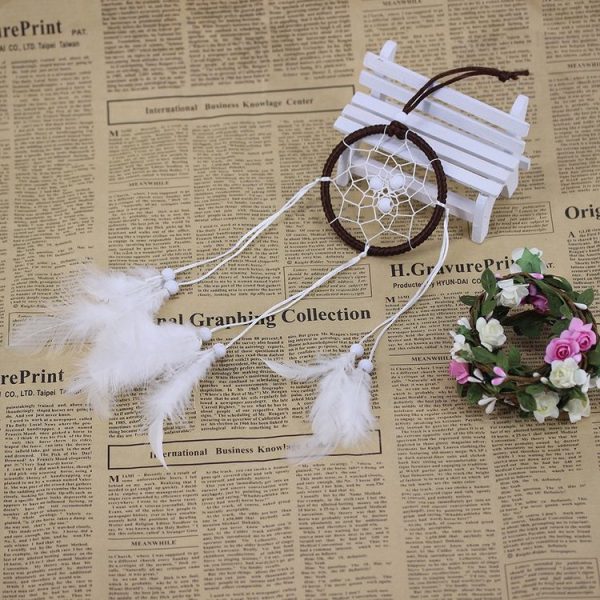 Handmade Mini Dream Catcher Wall Hanging - Image 2