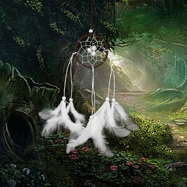 Handmade Mini Dream Catcher Wall Hanging - Image 4