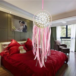 Ribbon Lace Single Ring Dream Catcher