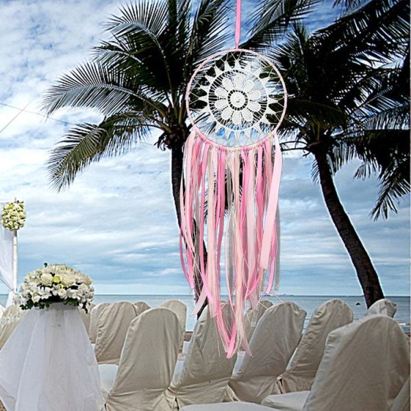 Ribbon Lace Single Ring Dream Catcher - Image 2
