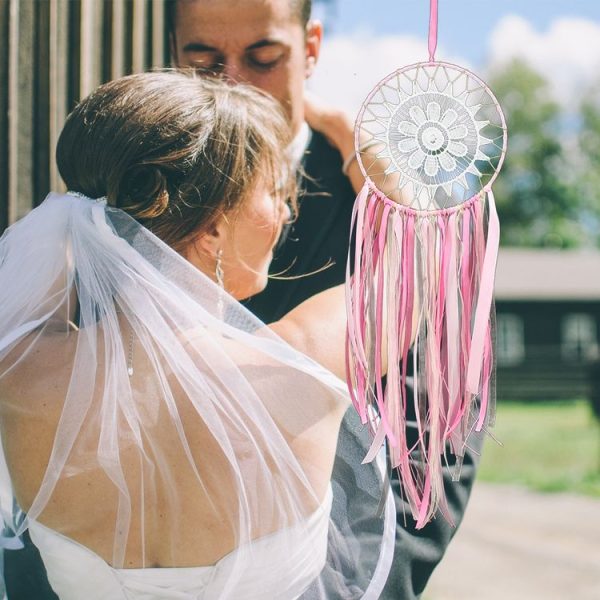 Ribbon Lace Single Ring Dream Catcher - Image 3