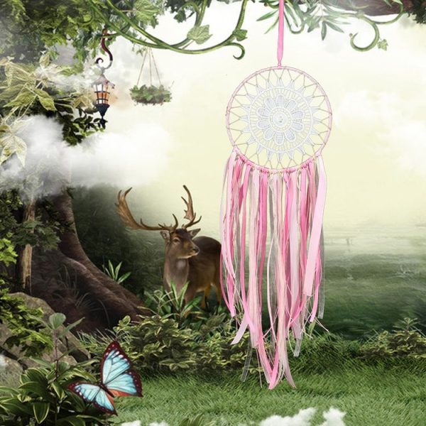 Ribbon Lace Single Ring Dream Catcher - Image 4