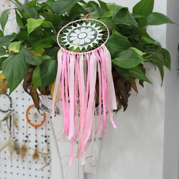 Ribbon Lace Single Ring Dream Catcher - Image 5