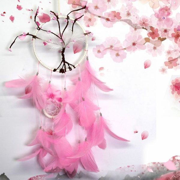 Shili Peach Blossom Dreamcatcher Manual Material Pack - Image 2