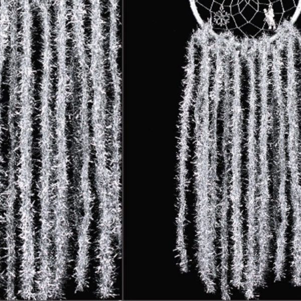 Christmas Tassel Dream Catcher Car Pendant Home Crafts Pendant - Image 5
