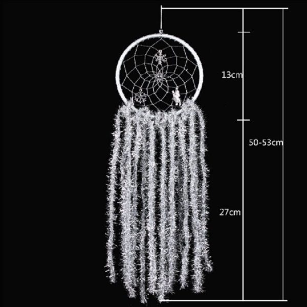 Christmas Tassel Dream Catcher Car Pendant Home Crafts Pendant - Image 6