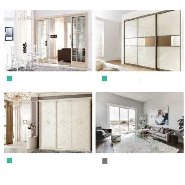 Ultra-thin Stealth Cabinet Kitchen Door Strong Magnetic Magnet Sliding Door - Image 5