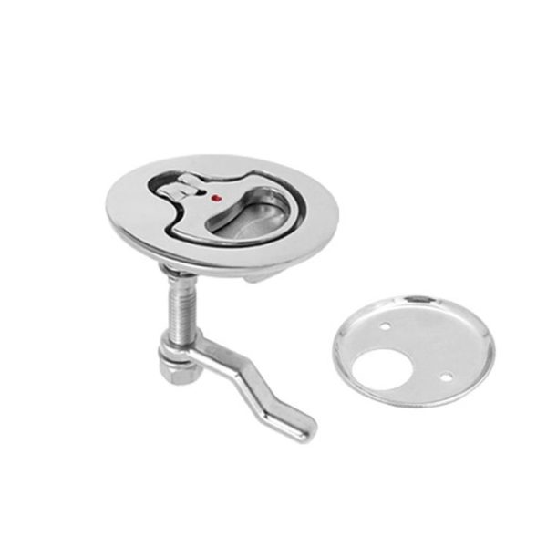 316 Stainless Steel Marine Handle Ring Deck Box Cover Door Lock Floor Lock Buckle - Image 2