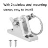 316 Stainless Steel Mountain-shaped Seat Awning Accessories Marine Yacht Hardware - Image 3
