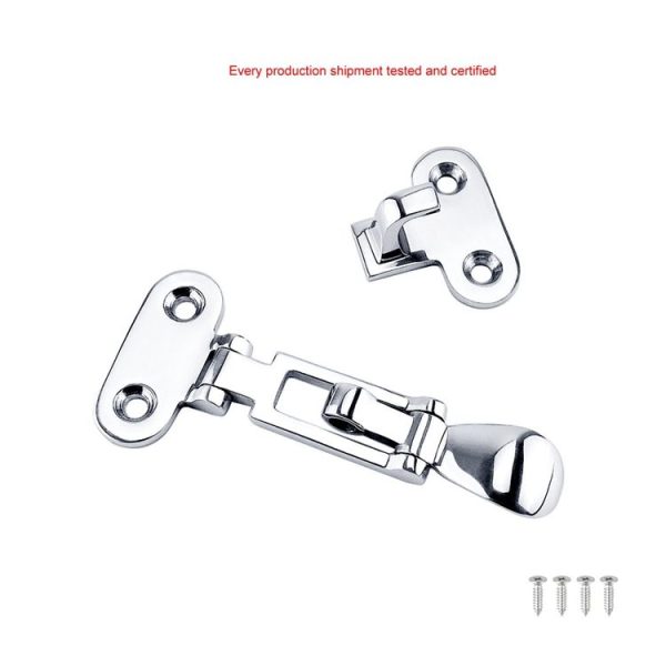 316 Stainless Steel Marine Hasp Hatch Door Lock Yacht Hardware Accessories, Specification: 113mm - Image 6