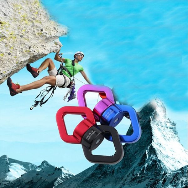 Anti-knot Rock Climbing Caster Fixed Connector Downhill Retarder (Blue Purple) - Image 6