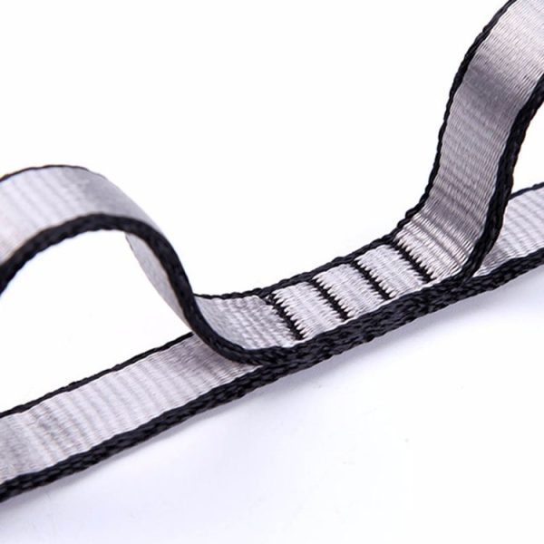 Aerial Yoga Hammock 7 Ring Extension Belt Nylon High-Strength Double Belt Hammock Strap, Length: 1.1m (Red) - Image 3