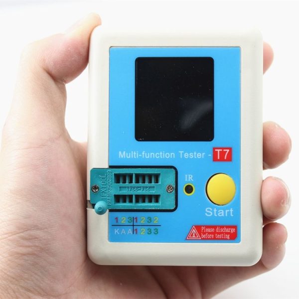 CR-T7 3.5 inch Colorful Display Multi-functional TFT Backlight Transistor Tester for Diode Triode Capacitor Resistor - Image 5