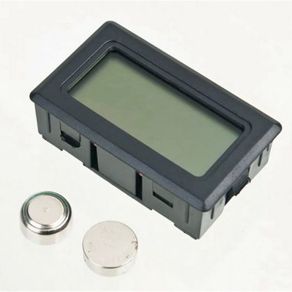 2 PCS LCD Display ABS Material Refrigerator Embedded Electronic Digital Display Temperature and Humidity Meter Random Color Delivery - Image 6