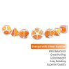 Metal Polyhedral Dice Set for Tabletop RPGs Board Games (Orange) - Image 5