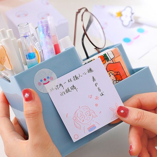 Creative Cute Milk Box Memo Note Paper Office School Supplies (Pasture) - Image 6