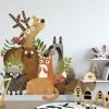 Creative Animal Cartoon Children Room Kindergarten Bedroom TV Baseboard Home Improvement Stickers Wall Decoration Stickers - Image 3