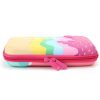 Cartoon Kids Cute Ice Cream Large Capacity Pencil Pen Bags Students EVA Pencil Case Random color - Image 3