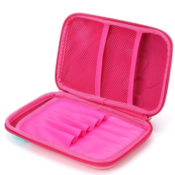 Cartoon Kids Cute Ice Cream Large Capacity Pencil Pen Bags Students EVA Pencil Case Random color - Image 4