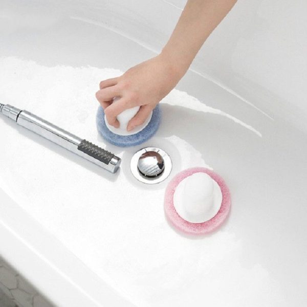 Multi Function Cleaning Dishwashing Scouring Brush Kitchen Cleaning Tool (Blue) - Image 4