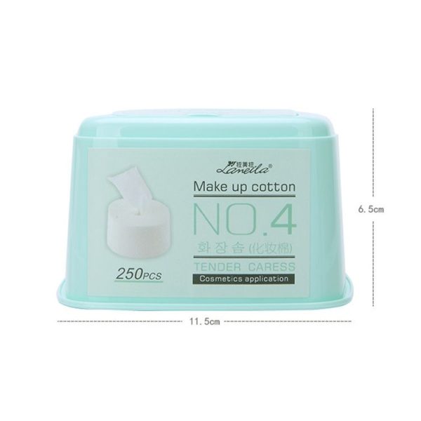 250 PCS Makeup Remover Wipes Facial Deep Clean Tool Makeup Tools Random Color - Image 3