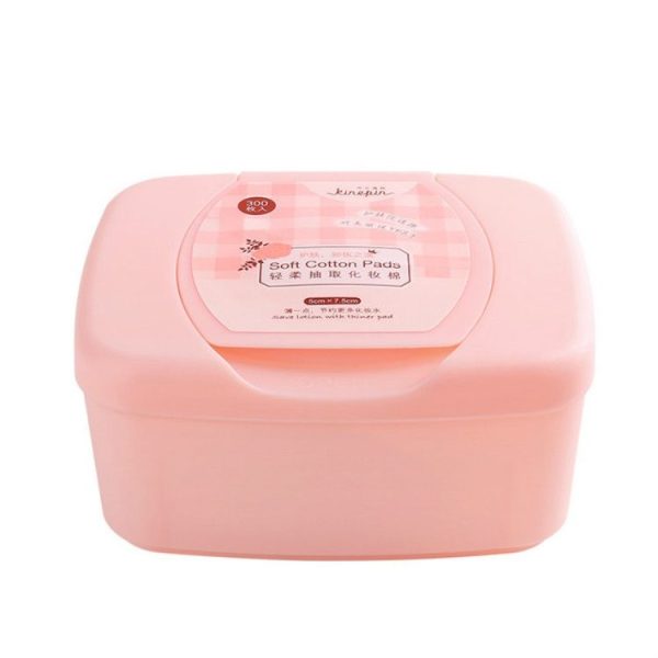 Removable Wet Skin Care Remover Cotton Pad Cotton Pad (Pink) - Image 3