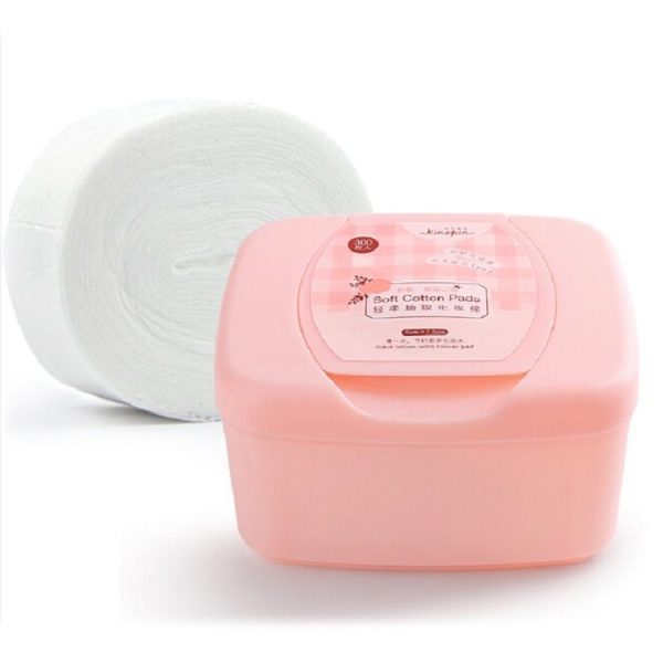 Removable Wet Skin Care Remover Cotton Pad Cotton Pad (Pink) - Image 4