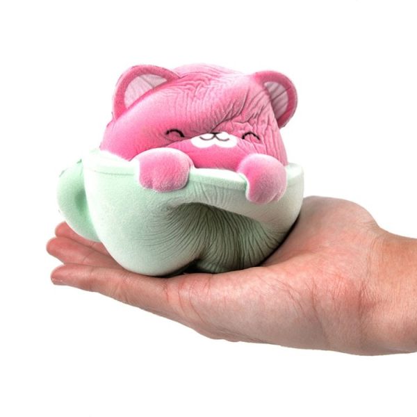 Furry Cat Scented Slow Rising Squishies Toy Squishes Stress Relief Toy for Kids smooshy mushy Decompression toys cute squishy - Image 5