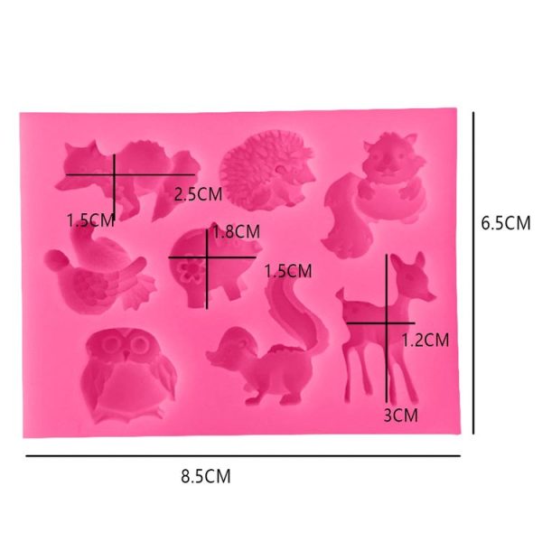 Animals Silicone Mold Cake Decorating Tools Pastry Baking Chocolate Soap Mold - Image 5