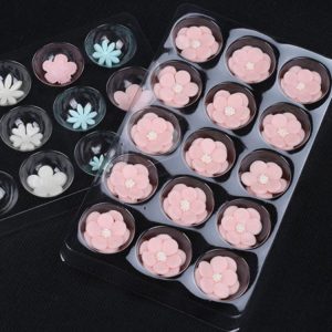 5 PCS Cake Fondant Dry Mold Plastic Fondant Flower Shaping Cake Flower Dring Mold, Size: 23.3x13.8cm