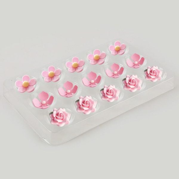 5 PCS Cake Fondant Dry Mold Plastic Fondant Flower Shaping Cake Flower Dring Mold, Size: 23.3x13.8cm - Image 5