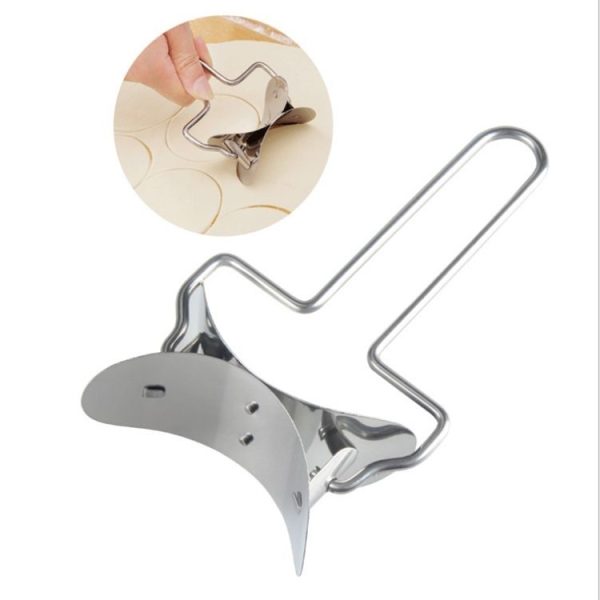 Stainless Steel Dumpling Maker Dough Cutter Dumpling Mould Kitchen Accessories Pastry Tools, Specification: 8.3 Dumplings Round Knife